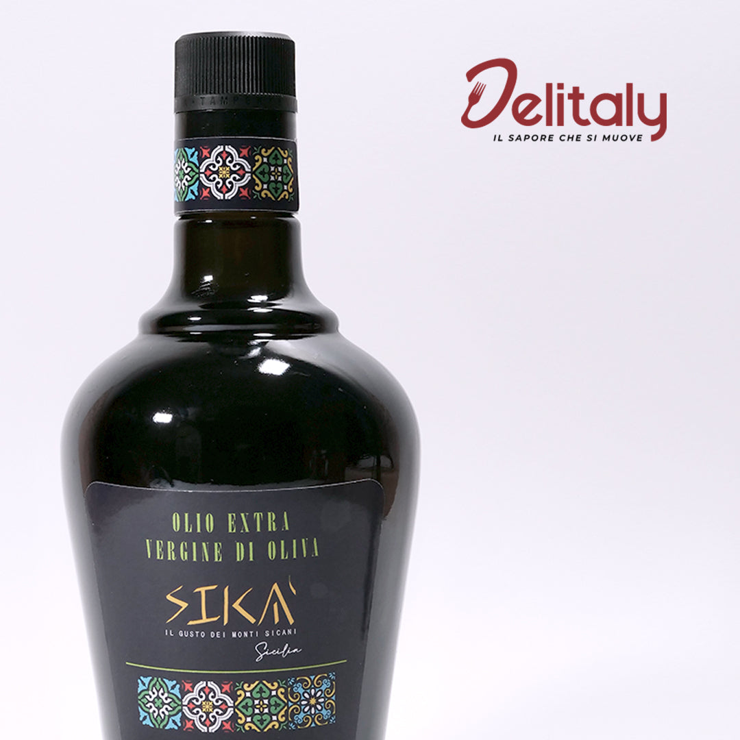 Delitaly© - Olio di Oliva dei Monti Sicani - Estratto a Freddo - 100% Made in Sicily
