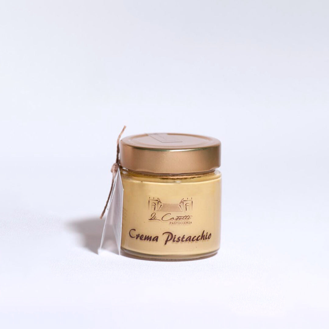 Delitaly© - Crema di Pistacchio Mediterraneo - 100% Made in Sicily - Barattolo 200g