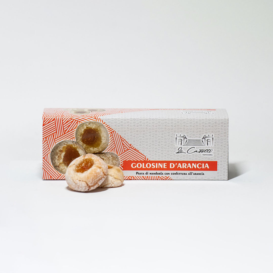 Delitaly© - Golosina - Arancia di Ribera - 100% Made in Sicily - Confezione 9 Pezzi - 250g