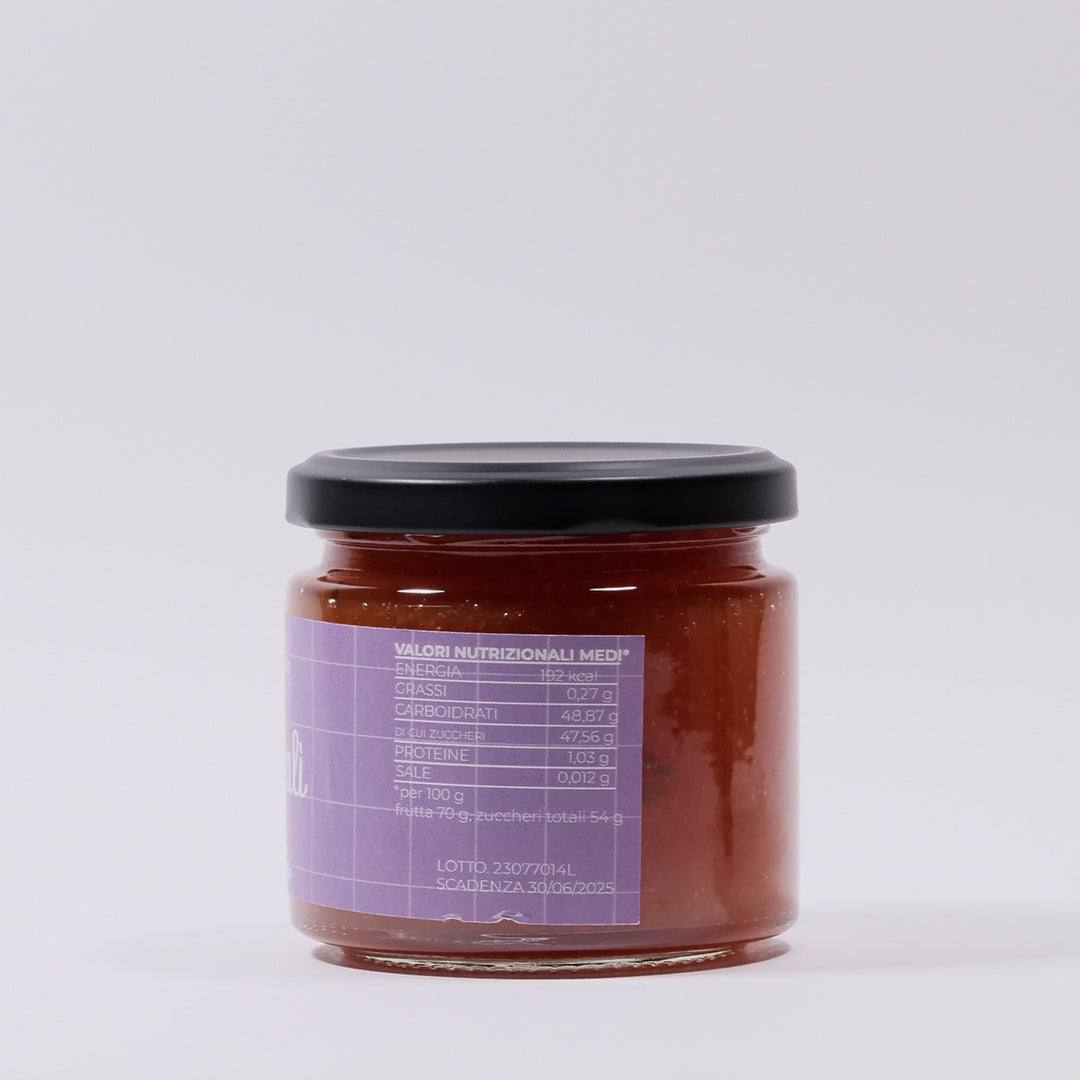 Delitaly© - Mammalì - Albicocca e Lavanda - 100% Made in Sicily - Vasetto da 240g