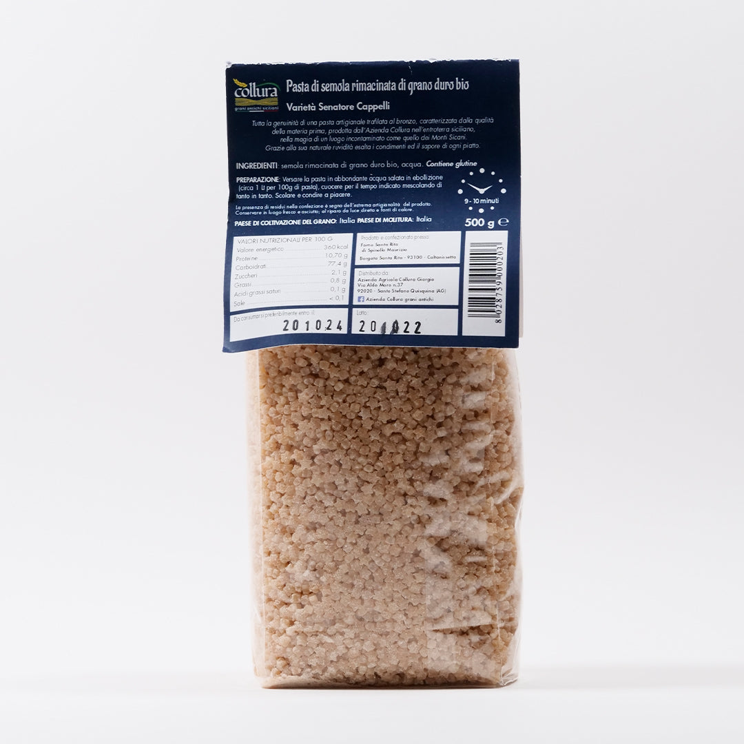 Delitaly© - Pasta di Semola - Grano Duro Varità Senatore Cappelli - Stelline - 100% Made in Sicily