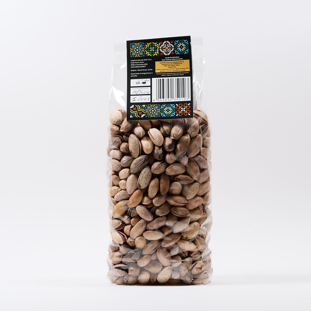 Delitaly© - Pistacchio - Frutta Secca Fonte di Vitamine e Fibre - 100% Made in Sicily