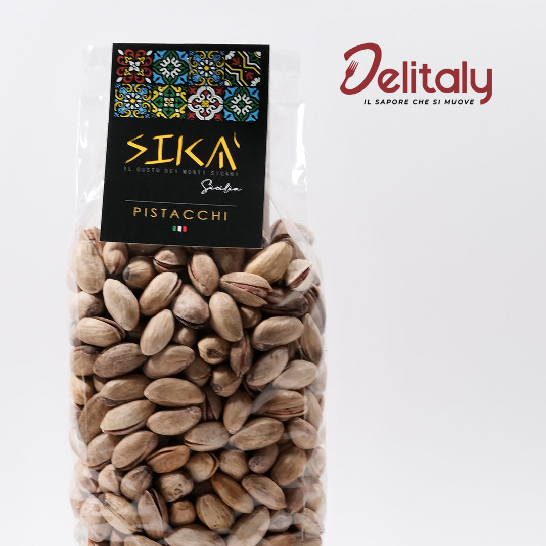 Delitaly© - Pistacchio - Frutta Secca Fonte di Vitamine e Fibre - 100% Made in Sicily