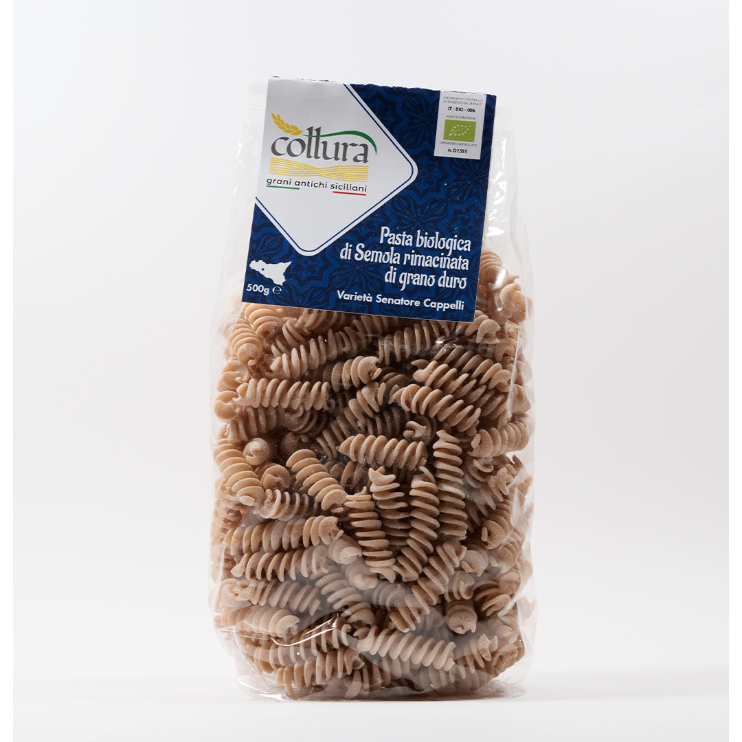 Delitaly©  -  Pasta di Semola  -  Grano Duro Varità Senatore Cappelli - Fusilli - 100% Made in Sicily